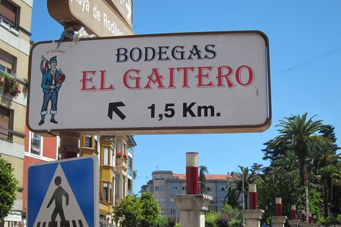 Cartel De El Gaitero En Villaviciosa