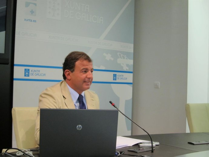 El Conselleiro De Economía E Industia, Javier Guerra