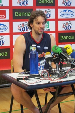 Pau Gasol En Rueda De Prensa 