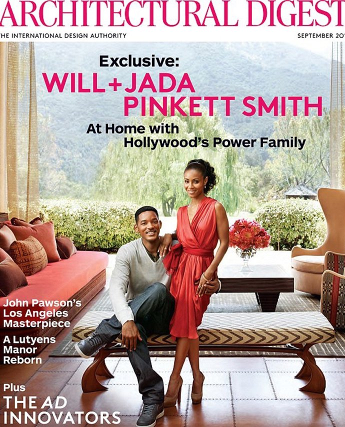 Portada Architectural Digest Casa Will Smith