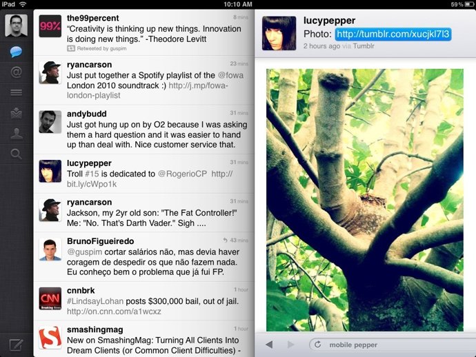 Twitter Para Ipad