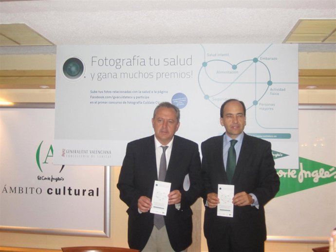 Manuel Escolano Y Borja Monzó Presentan El Concurso 'Fotografía Tu Salud'