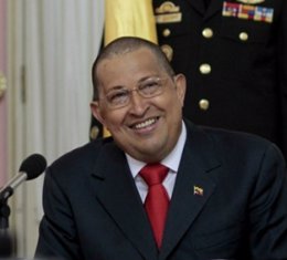 El Presidente De Venezuela, Hugo Chávez.