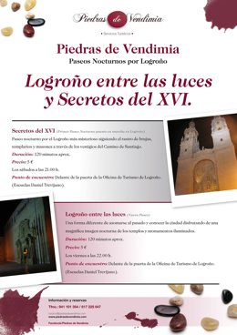 Cartel De Logroño Entre Luces Y Secretos Del XVI