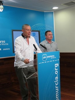 El Portavoz Del PP De La Región, José Antonio Ruiz Vivo