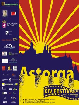 Cartel Del Festival De Cortos 'Ciudad De Astorga' De 2011