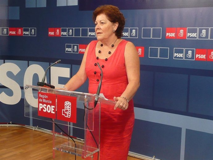 La Diputada Regional Del PSOE, Teresa Rosique