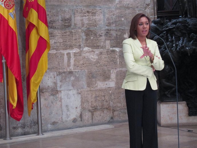 La Portavoz Del Consell, Lola Johnson.