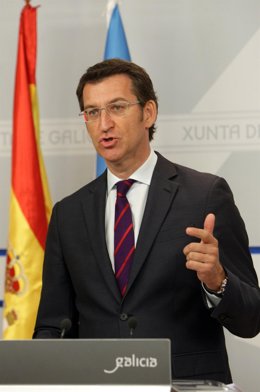 El Presidente De La Xunta, Alberto Núñez Feijóo