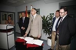 Leandro Morante, Director Del CIMA, En La Toma De Posesión 