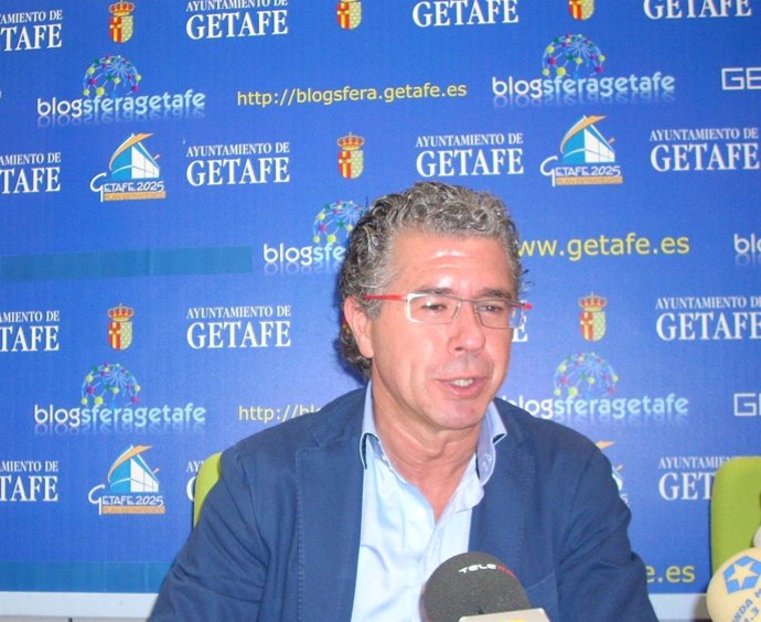 Francisco Granados En Rueda De Prensa En Getafe