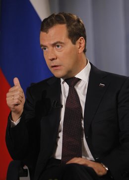 El Presidente De Rusia, Dimitri Medvedev