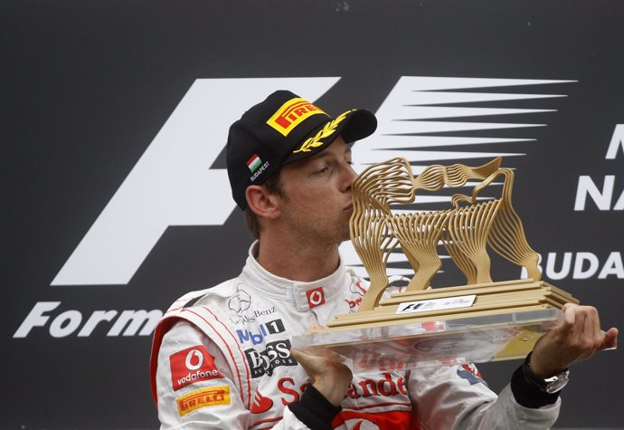 Jenson Button (Mclaren-Mercedes), Vencedor En Hungría