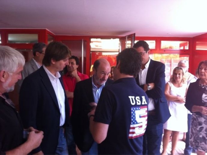 Alfredo Pérez Rubalcaba Visita Soria