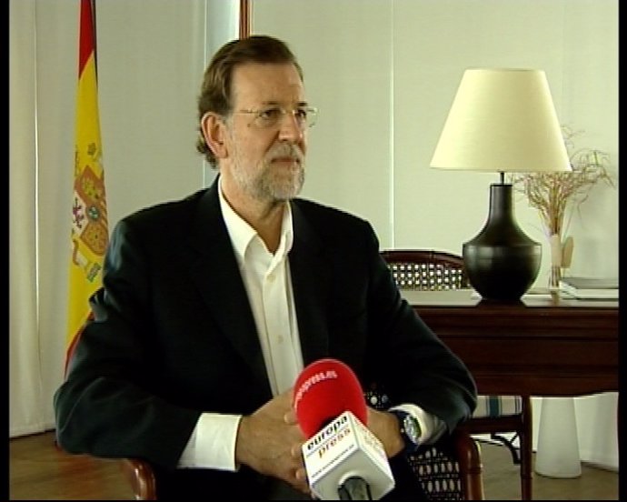 Mariano Rajoy Concede Una Entrevista A Europa Press