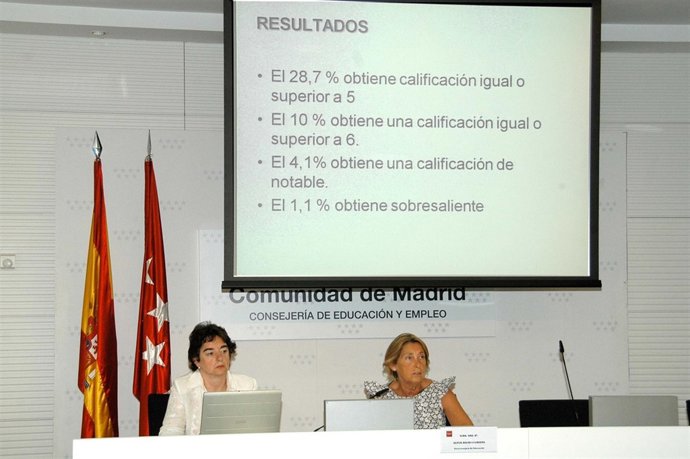 La Viceconsejera De Educación, Alicia Delibes, En Rueda De Prensa