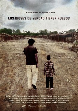 Cartel Los Dioses De Verdad Tienen Huesos