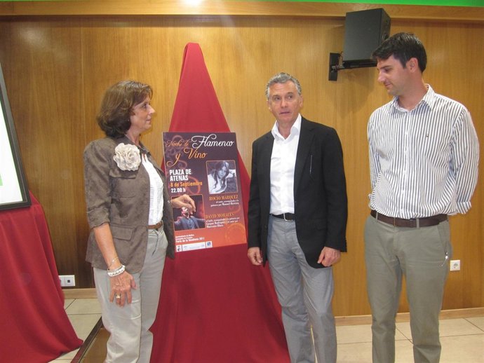 Paulino Plata En La Presentación De La Feria De La Vendimia De Mollina