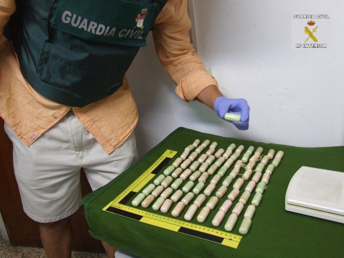 Cápsulas Que Contenían Un Kilo De Cocaína 