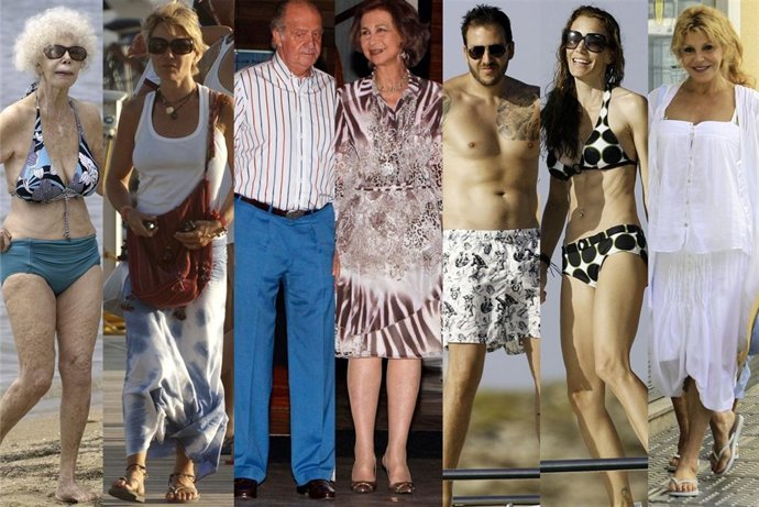 Montaje De Famosos Que Van A Baleares De Vacaciones 