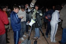 Observación Astronómica En El Parque Del Oeste