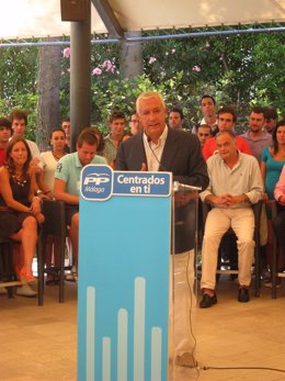 Javier Arenas, En Rueda De Prensa