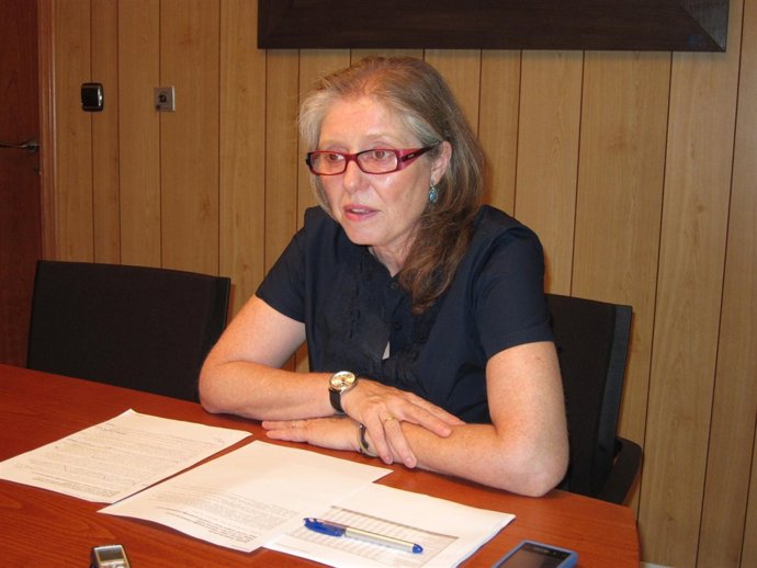 La Delegada Para La Igualdad Y Bienestar Social, Carmen Lloret.