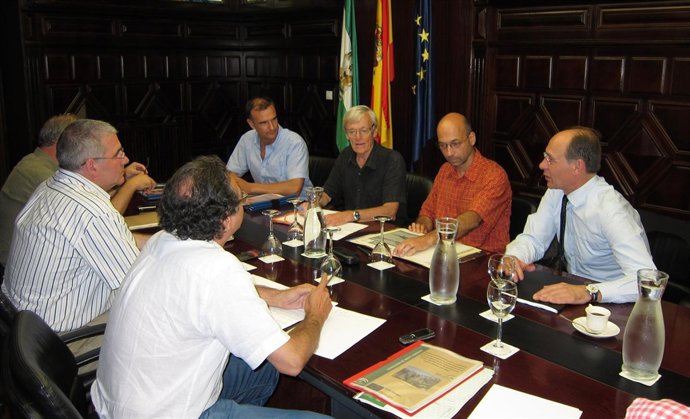 El Consejero De Medio Ambiente, José Juan Díaz Trillo, En La Reunión