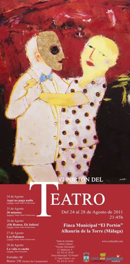 Cartel Del VI Portón Del Teatro