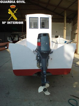 Embarcación Intervenida En La Operación Toante