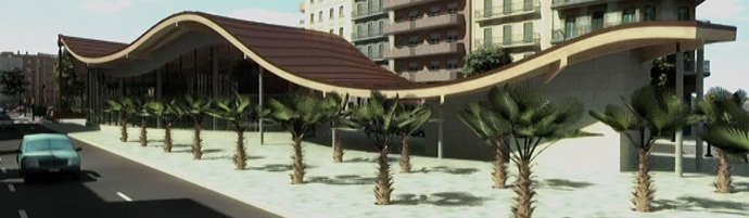 Recreación De La Estación De Cercanías Goya