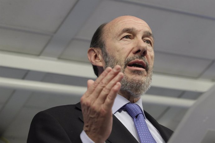 Alfredo Pérez Rubalca, Candidato Del PSOE A Las Elección Generales Del 20N