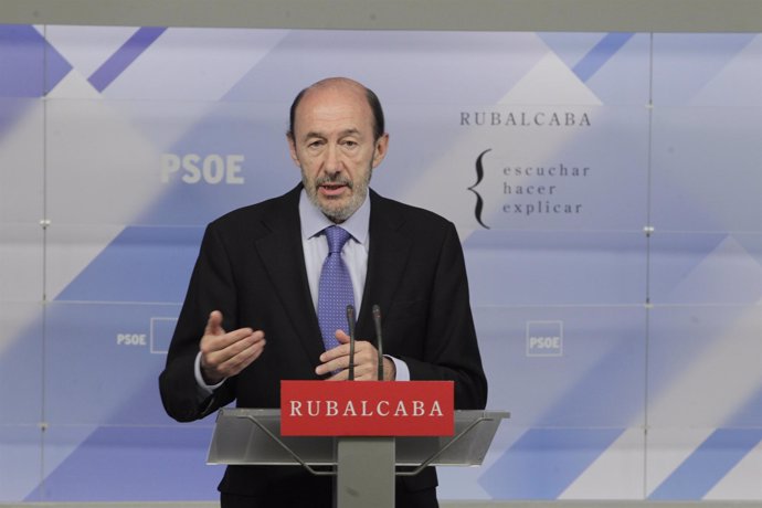 RDP De Alfredo Pérez Rubalcaba