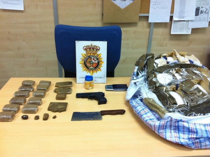 Droga Incautada Por La Policía Nacional En Málaga 