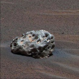 Imagen de un meteorito