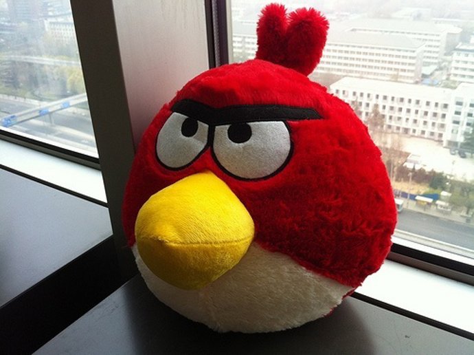 Peluche De Angry Birds Por Bfishadow CC Flickr 