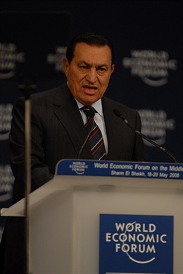 Hosni Mubarak Por World Economic Forum CC Flickr 