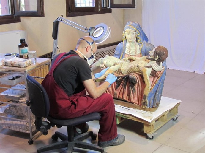 Una De Las Imágenes Restauradas