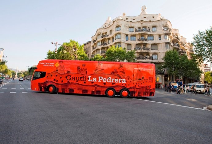 El Bus Gaudí De Caixa Catalunya