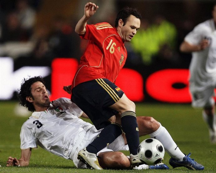 Selección Española. Andrés Iniesta Y Grosso