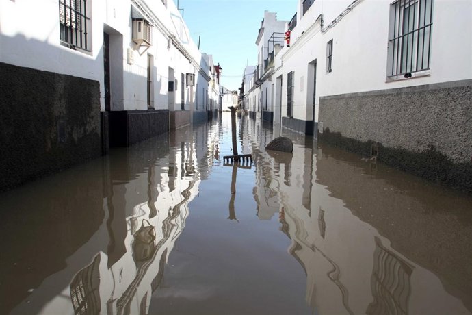 Inundaciones en diciembre de 2010 en Lora del Río