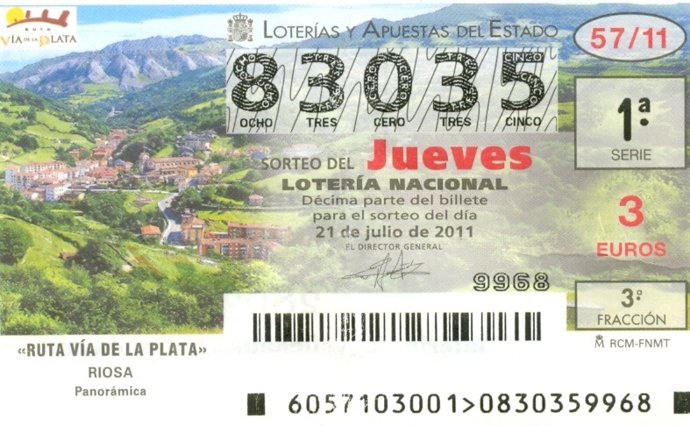 Supuesto Boleto Premiado