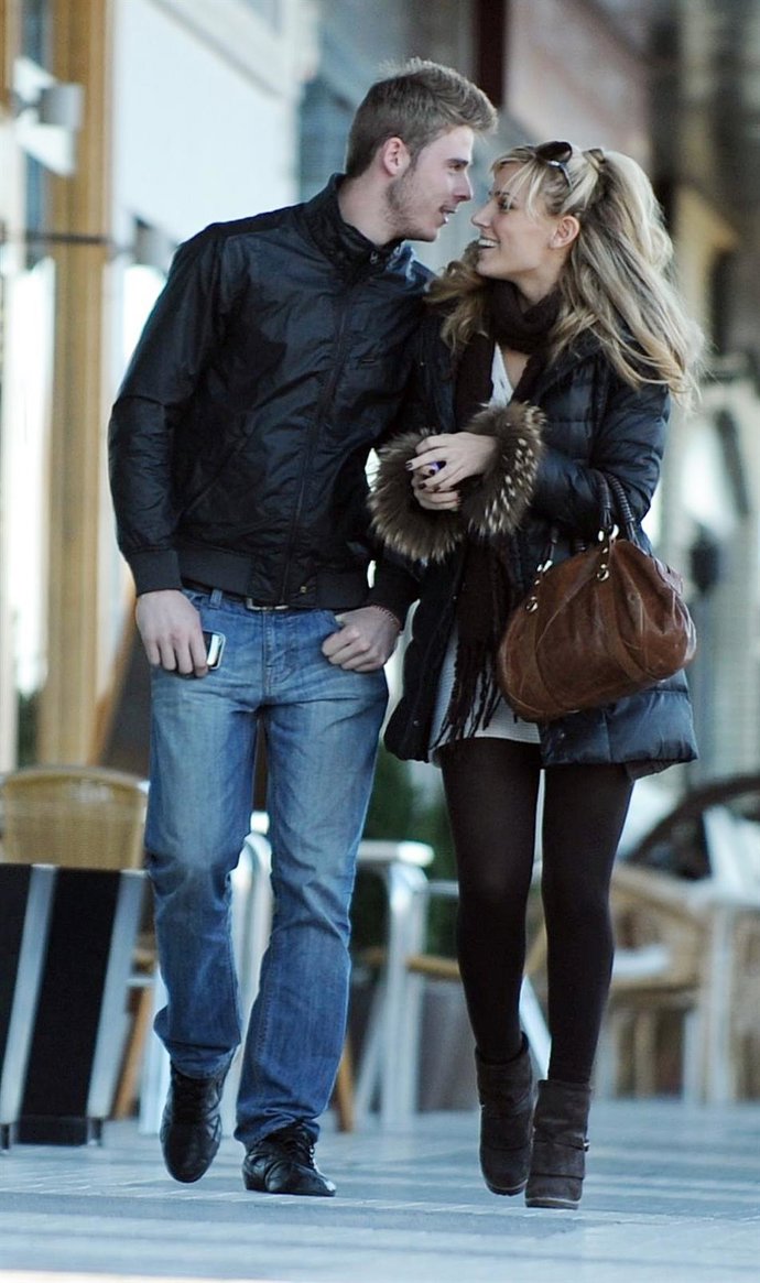 David De Gea Y Edurne Pasean Juntos 