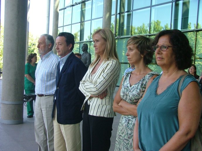 Concentración Asamblea De Madrid Violencia Machista