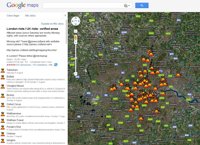 Los disturbios de Reino Unido se pueden seguir en Google Maps