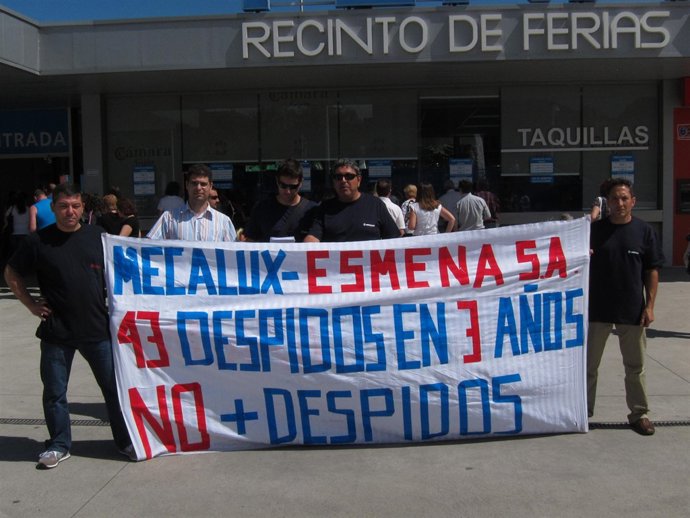 Protesta De Mecalux-Esmena