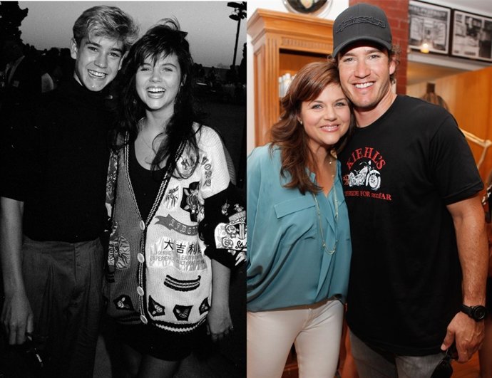 Montaje Actores De La Serie Salvados Por La Campana