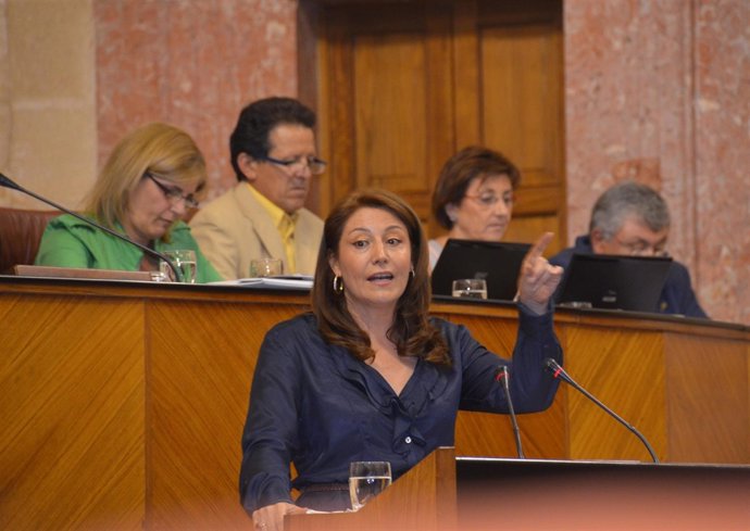 La Parlamentaria Andaluza Del PP Carmen Crespo