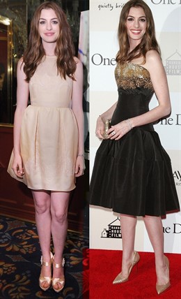 Montaje De Anne Hathaway En La Presentación De 'One Day'