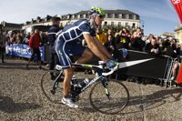 Ciclismo.- Fran Pérez (Movistar Team) se retira del Eneco Tour tras sufrir una fractura de clavícula